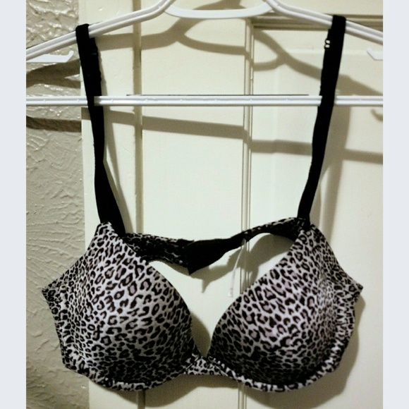 Wonderbra Cheetah Print Padded Bra 34C - Picture 1 of 3